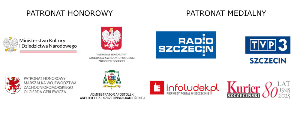 Belka logotypowa 59. MFMOiK - Patronat honorowy i medialny